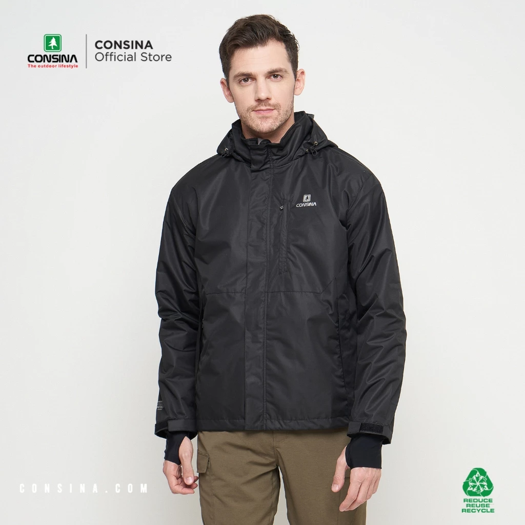 Consina Alpamayo Jaket Gunung Outdoor Hiking Travel | Duratex Waterproof Material