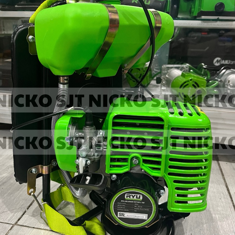 Jual Brush Cutter 2tak RYU brus cuter 2 Tak RBC 2T Mesin Potong Rumput ...