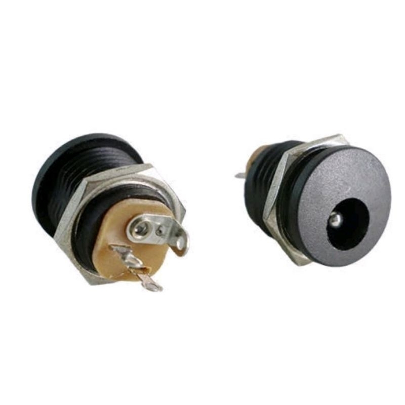 Jual Socket DC Power Jack Female Power Supply Socket Panel Box Mount ...