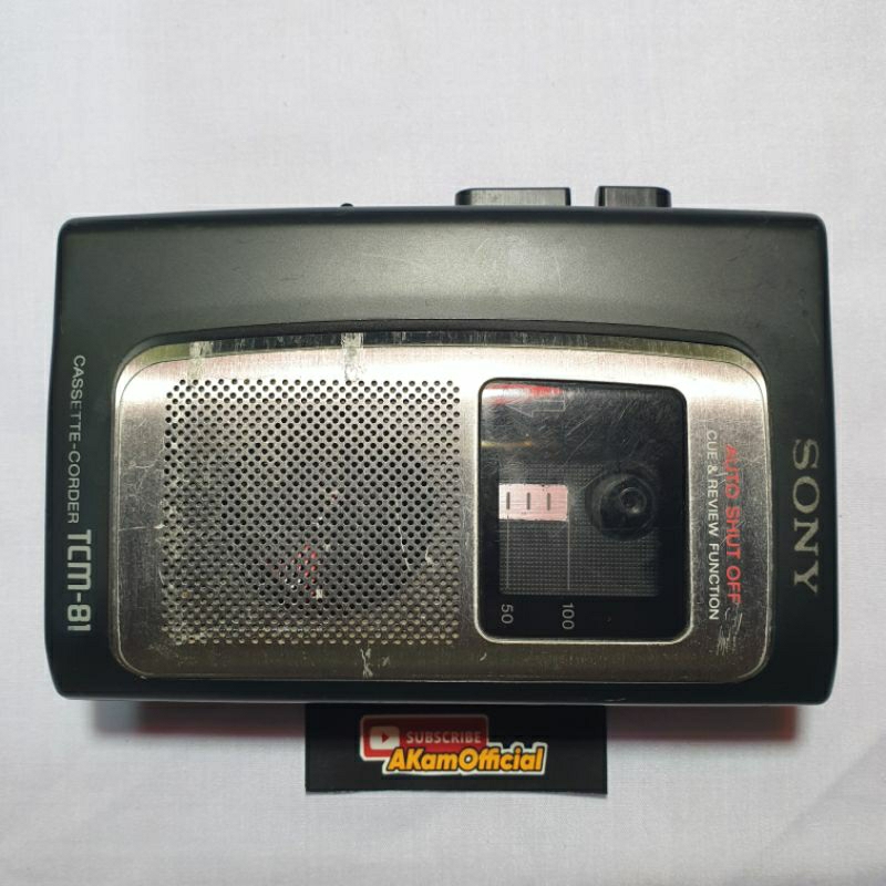 SONY カセットレコーダー TCM-81