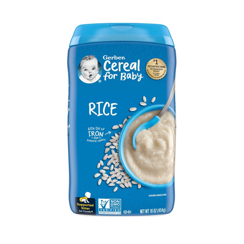 Jual Gerber Cereal Grain Grow For Baby 1st Supported Sitter Oatmeal ...