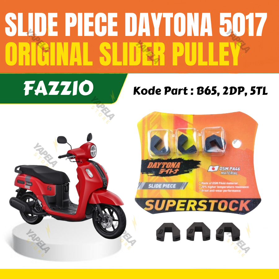 Jual Slider Piece Fazzio 1 Set Piece Slide Daytona Original Japan 5017 ...