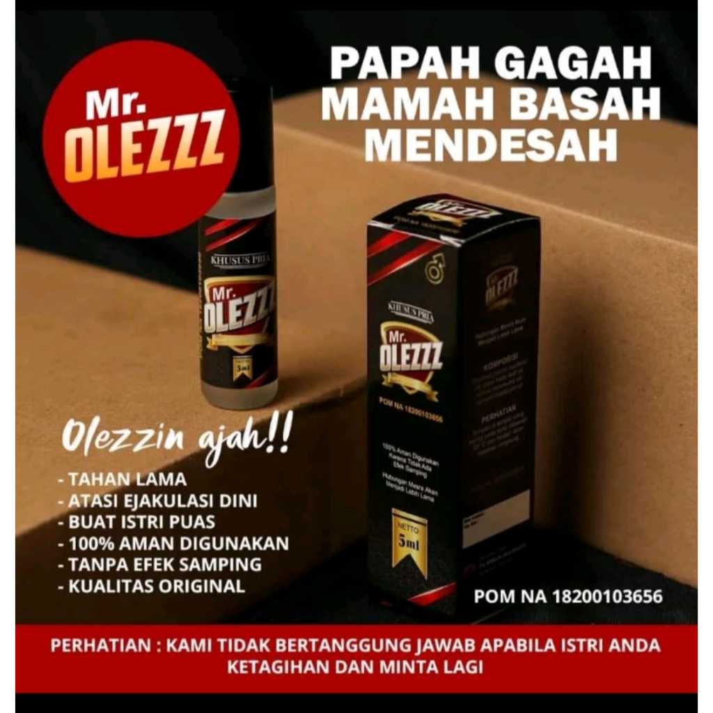Jual MR OLEZ MR OLEZZZ OBAT OLES KHUSUS PRIA 5 ML | Shopee Indonesia