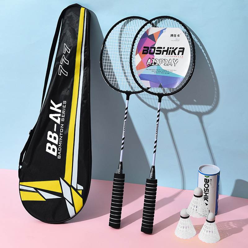 Jual Raket Bulu Tangkis Isi 2 pcs/raket badminton origin/ raket ...