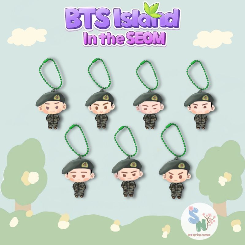 Jual BTS IN THE SEOM Keyring Akrilik Edisi Special ARMY. Gantungan ...