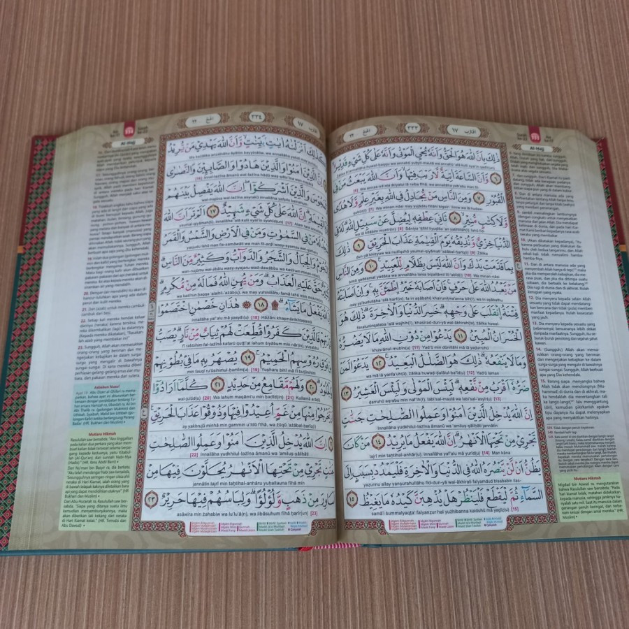 Jual Alquran Al Misbah Alquran Tajwid Warna , Terjemah dan Latin Uk A4 ...