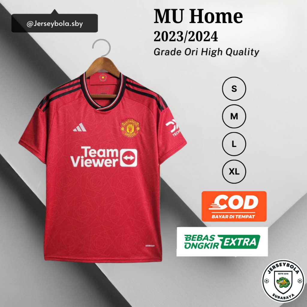 Jual Jersey MU Home 2023 2024 Manchester United Home New 23 24   Id 11134207 7r98p Lpwhec3eiazief