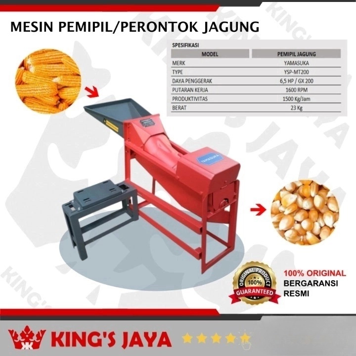 Jual Mesin Pemipil Jagung YAMASUKA YSP MT200 Mesin Perontok Jagung ...