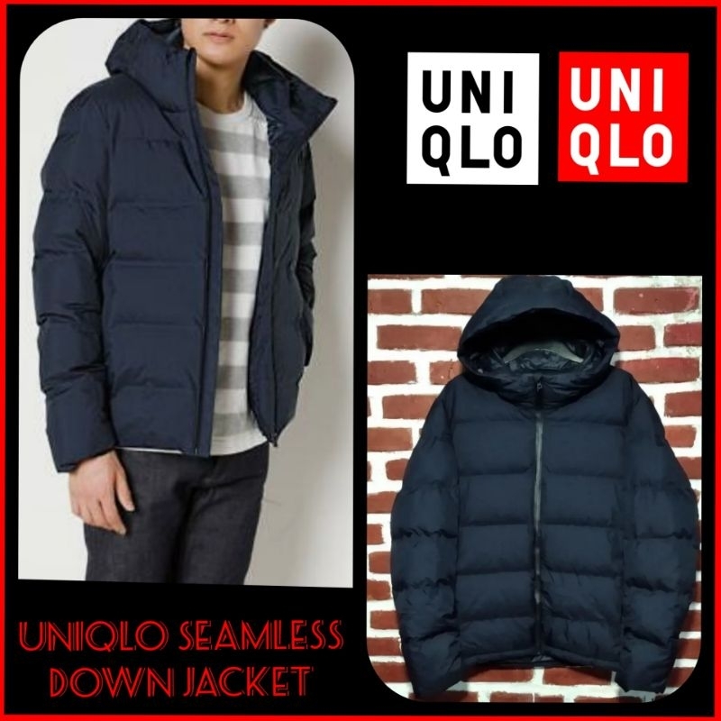 Jual Uniqlo Men S Seamless Down Parka Water Repellent Puffer Coat