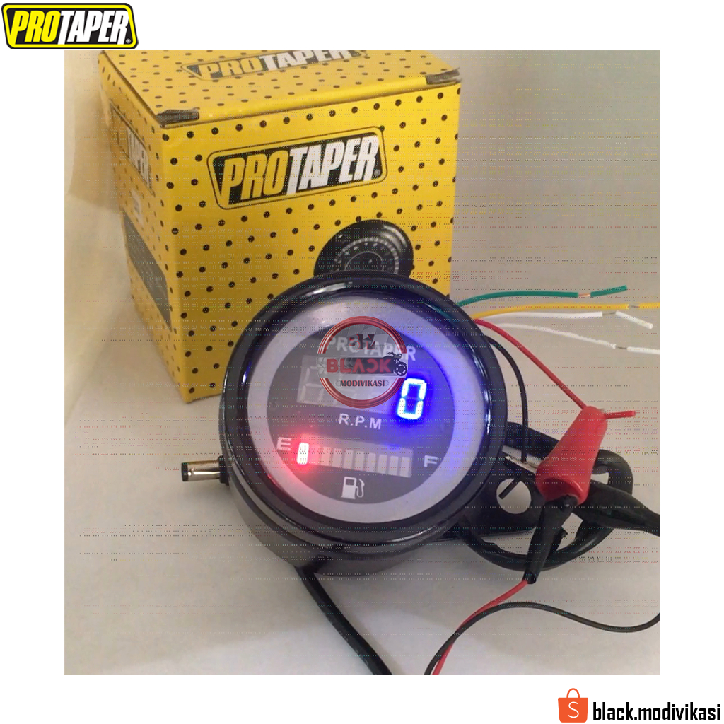 Jual Speedometer Led Fuel Meter 2 in 1 Speedo spido RPM Dan Ampere ...