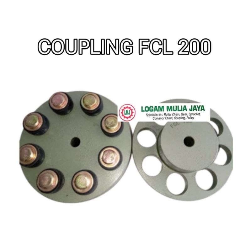 Jual FLEXIBLE COUPLING FCL 200 FCL200 FCL-200 KOPLING FCL 200 FCL-200 ...