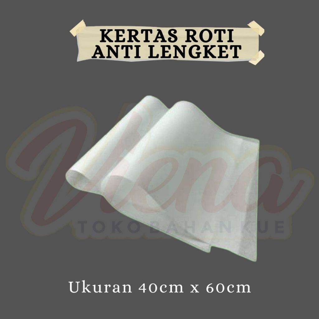 Jual Kertas Roti X Cm Baking Paper Anti Lengket Kertas Roti Lembaran Shopee Indonesia