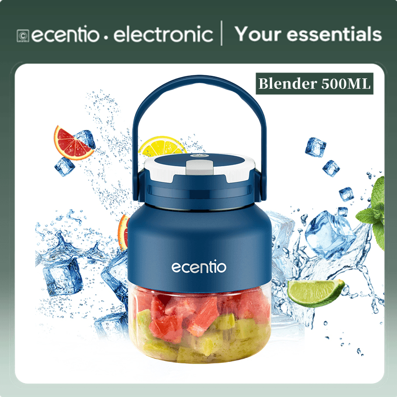 Jual Ecentio Blender Portable Mini Juicer Mata Pisau Usb Electric Blender Portable Travel