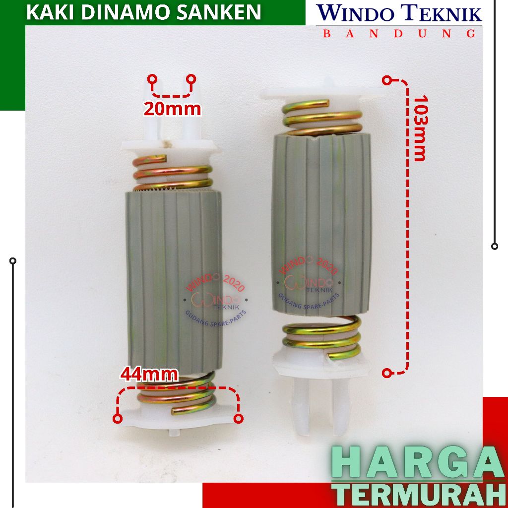 Jual GROSIR KAKI DINAMO SPIN SANKEN ORIGINAL | DUDUKAN PER SPRING ...
