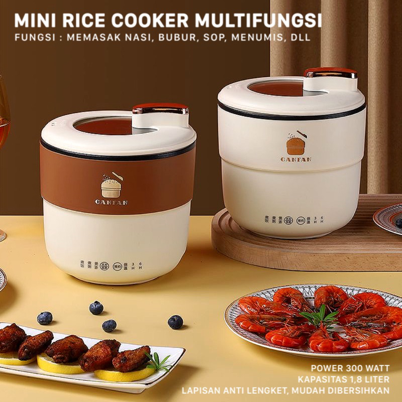 Jual MINI RICE COOKER SERBAGUNA | Shopee Indonesia