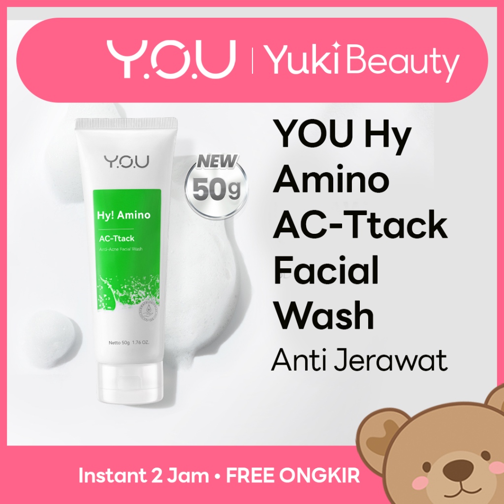 Jual Manado You Hy Amino Acttack Anti Acne Facial Wash G Shopee