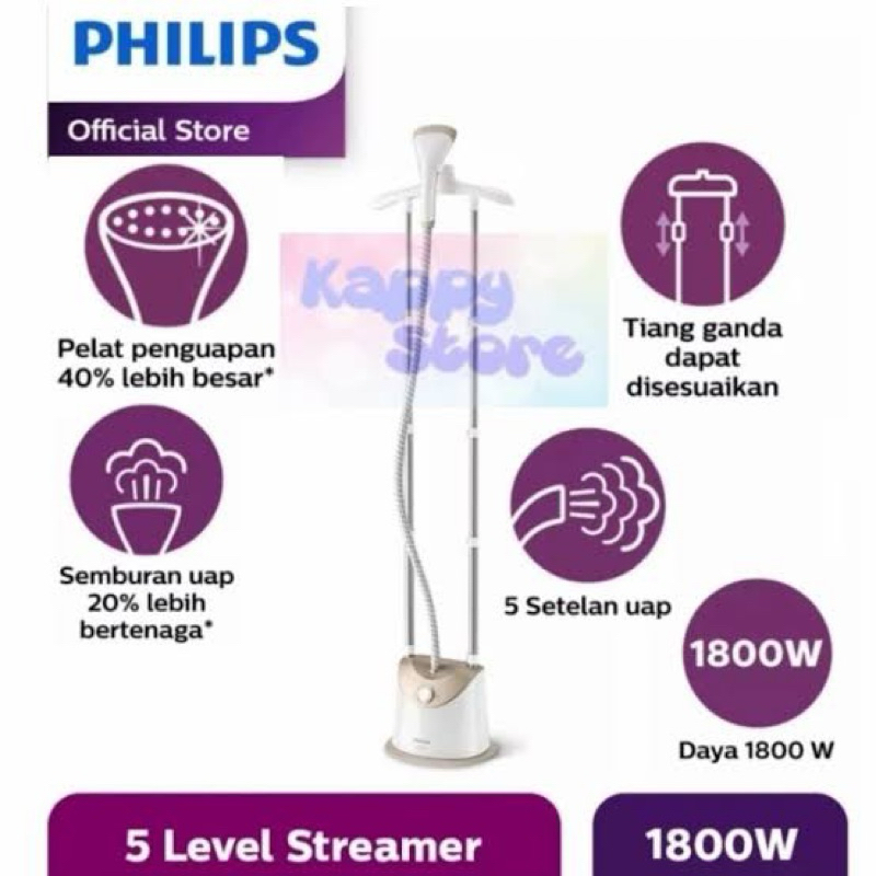 Jual Philips Easy Touch Garment steamer Setrika uap PHILIPS Easy Touch