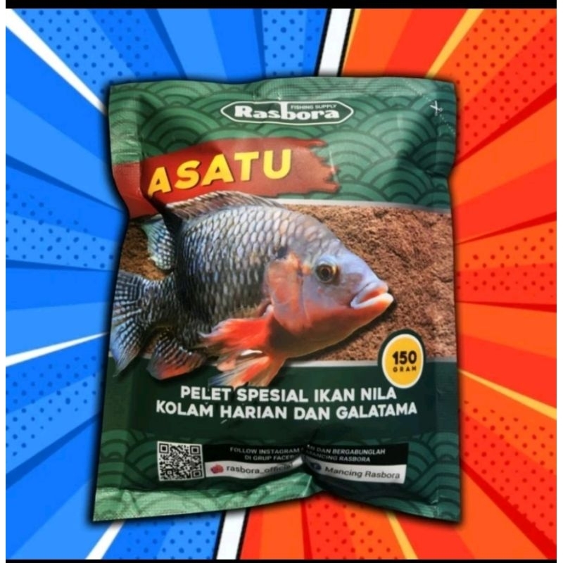 Jual Umpan Ikan Rasbora Asatu Durian Susu Spesial Amis Jasuke Pisang