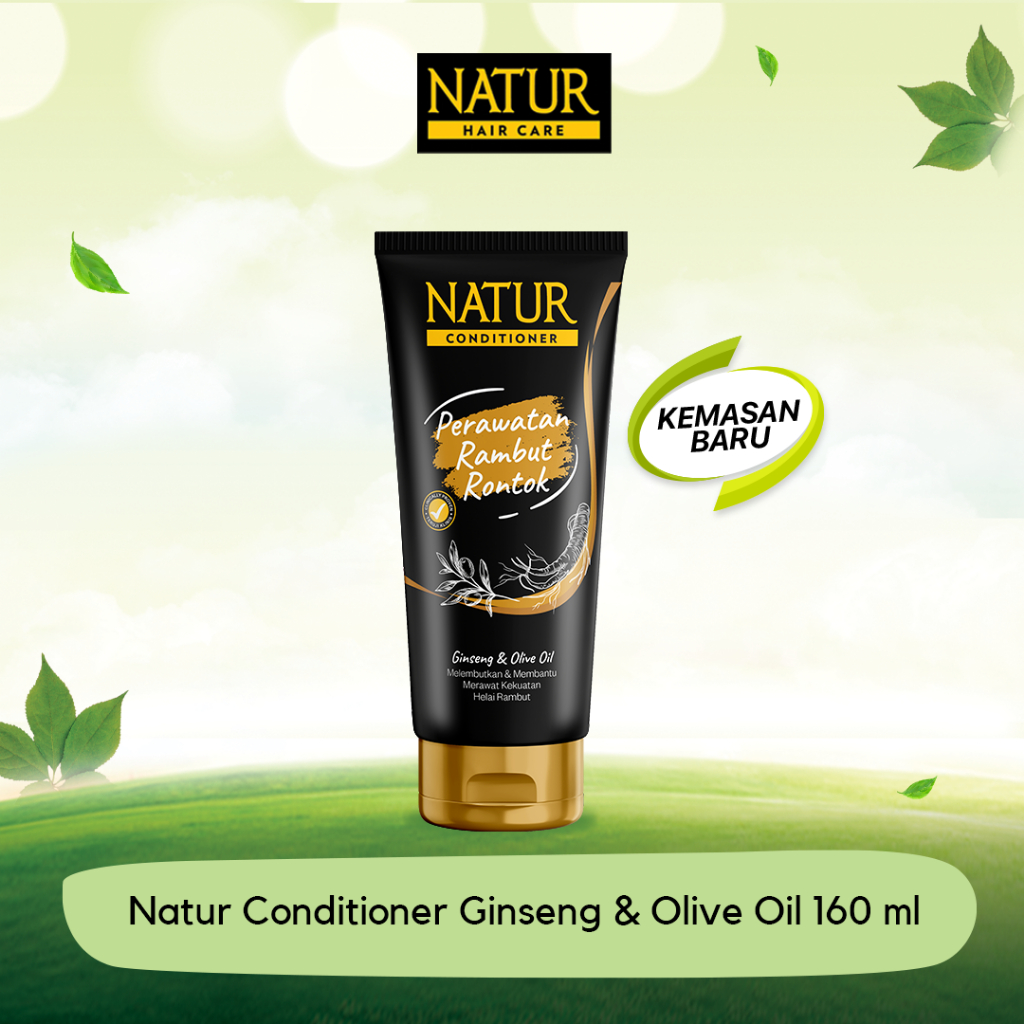 Jual Natur Conditioner Ginseng 160 ml Untuk Rambut Rontok Shopee