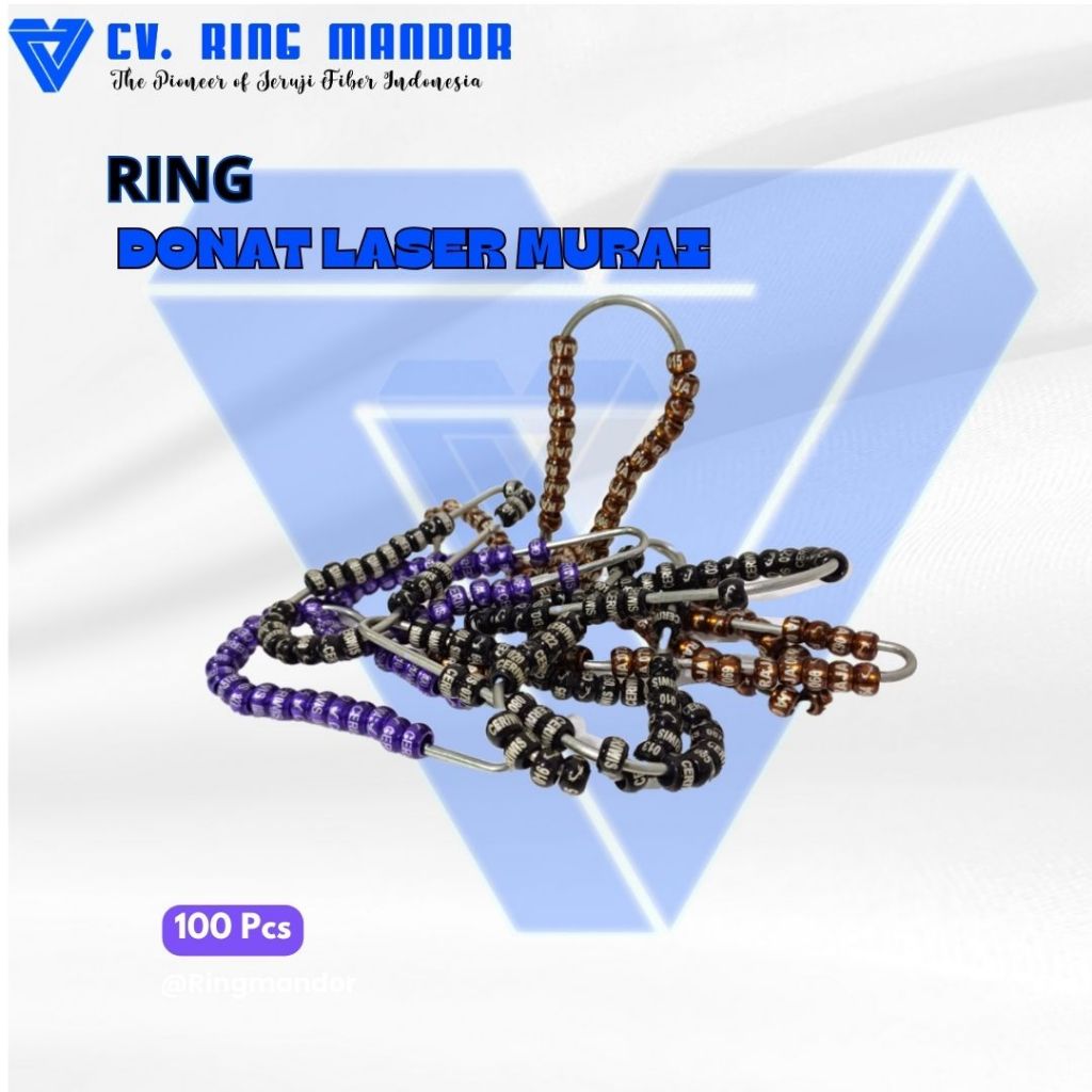 Jual Sample Ring Burung Donat Laser murai donat Laser Kacer per 100 ...