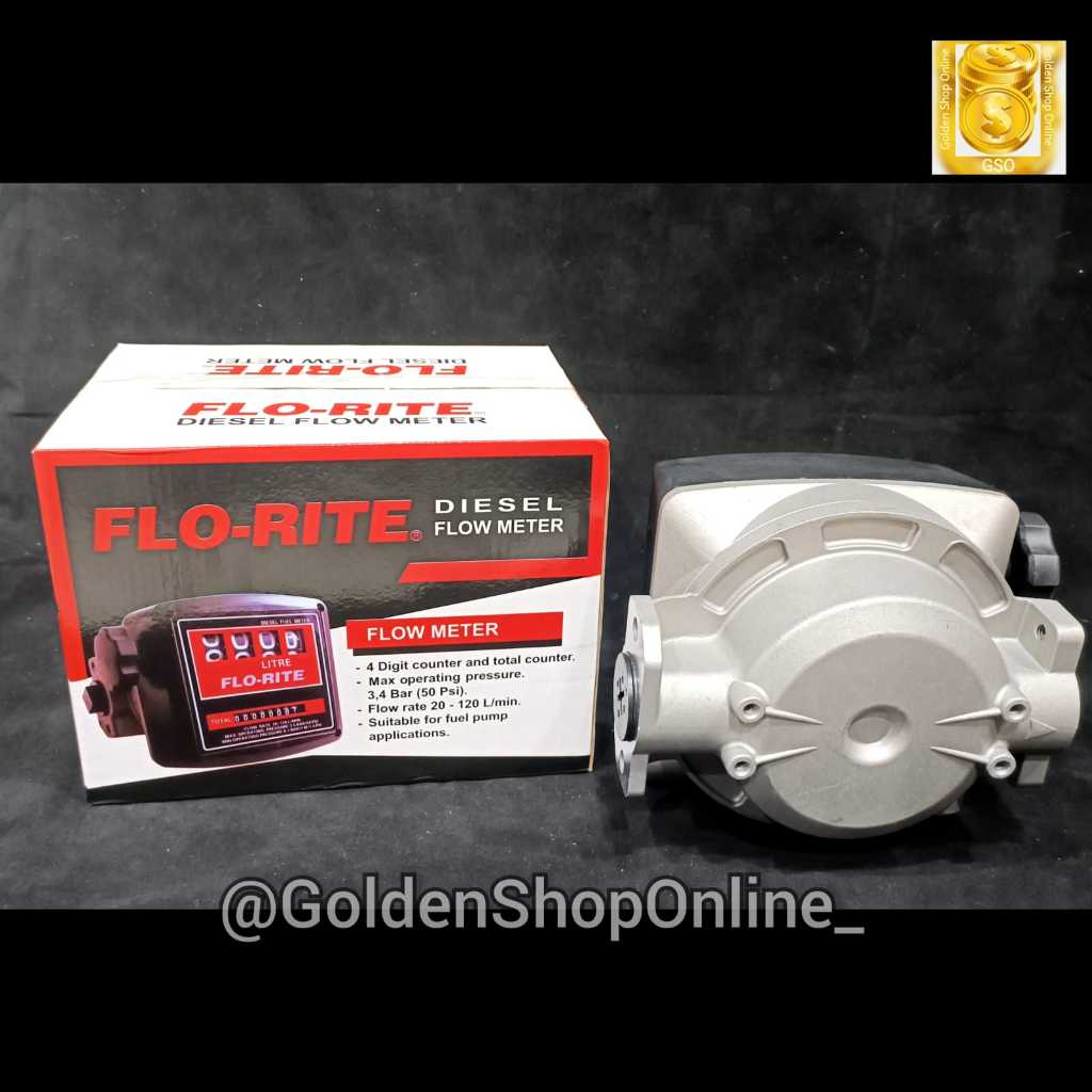 Jual Flow Meter Merk Flo Rite 1'' x 4 Digit | Shopee Indonesia