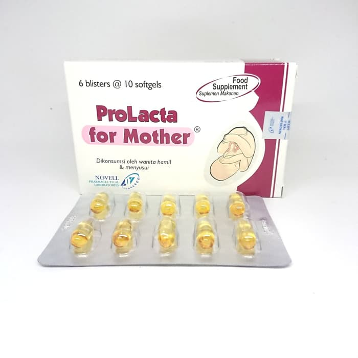 Jual PROLACTA FOR MOTHER STRIP 10 KAPSUL & BOX 60 KAPSUL | Shopee Indonesia