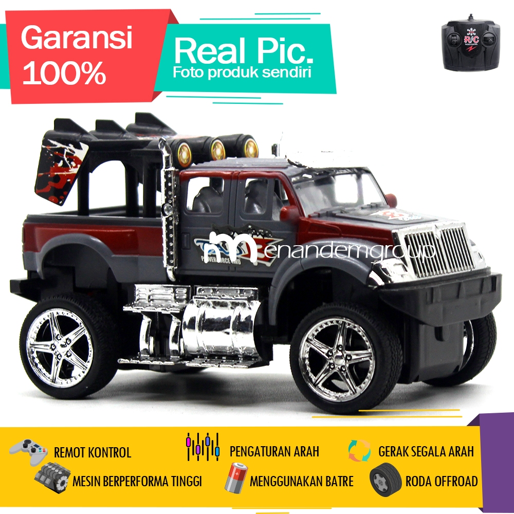 Mobil remot hot sale control jeep