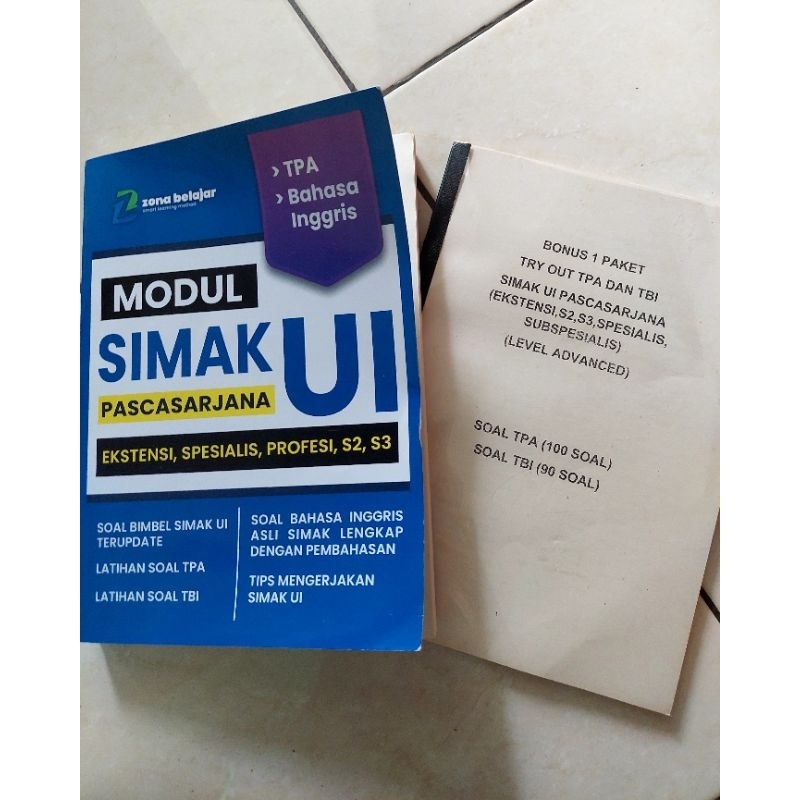 Jual modul simak ui pasca preloved | Shopee Indonesia