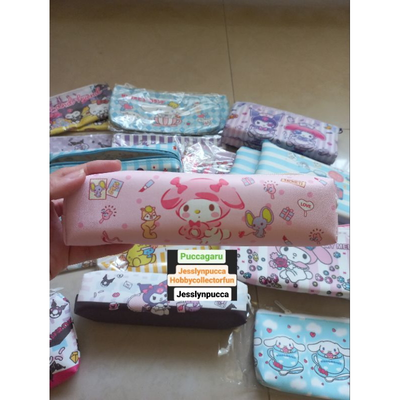 Jual TEMPAT PENSIL SANRIO KUROMI CINNAMOROLL POMPOMPURIN MELODY KURUMI ...