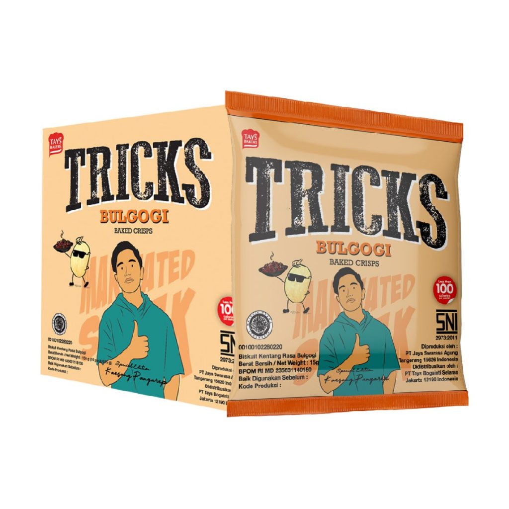 Jual Tricks Biskuit Kentang Potato Baked Chips 10pcs x 12gr Rasa ...