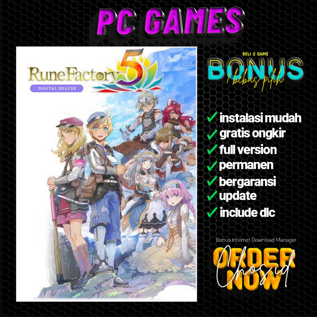 Jual Rune Factory 5 | Game PC | Shopee Indonesia