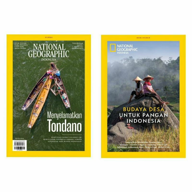 Jual Majalah National Geographic Indonesia Edisi Januari 2024 Shopee