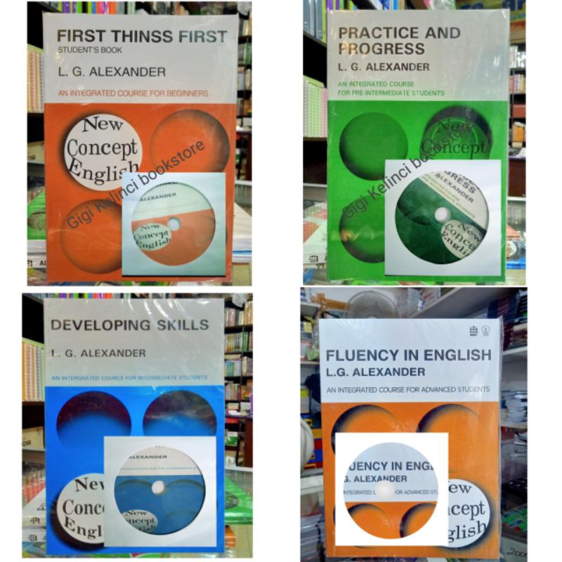Jual NEW CONCEPT ENGLISH L. G. ALEXANDER with CD | Shopee Indonesia