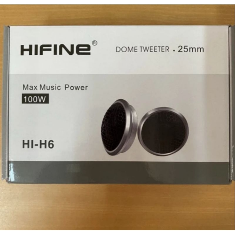 Jual Tweeter Hifine Dome Tweeter HI-H6 / TWEETER HIFINE HIH6 / TWEETER ...