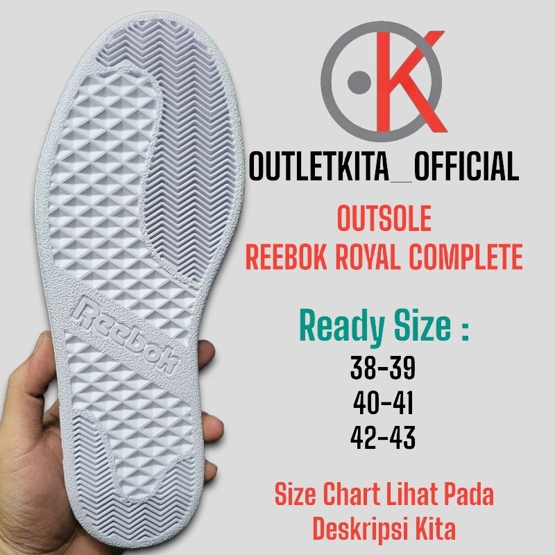 Jual Outsole Reebok Royal Complete | Shopee Indonesia