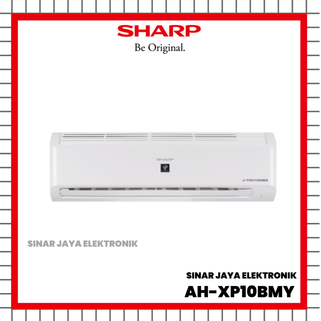 Jual AC SPLIT SHARP 1 PK AH-XP10BMY J-TECH INVERTER (HANYA UNIT ...