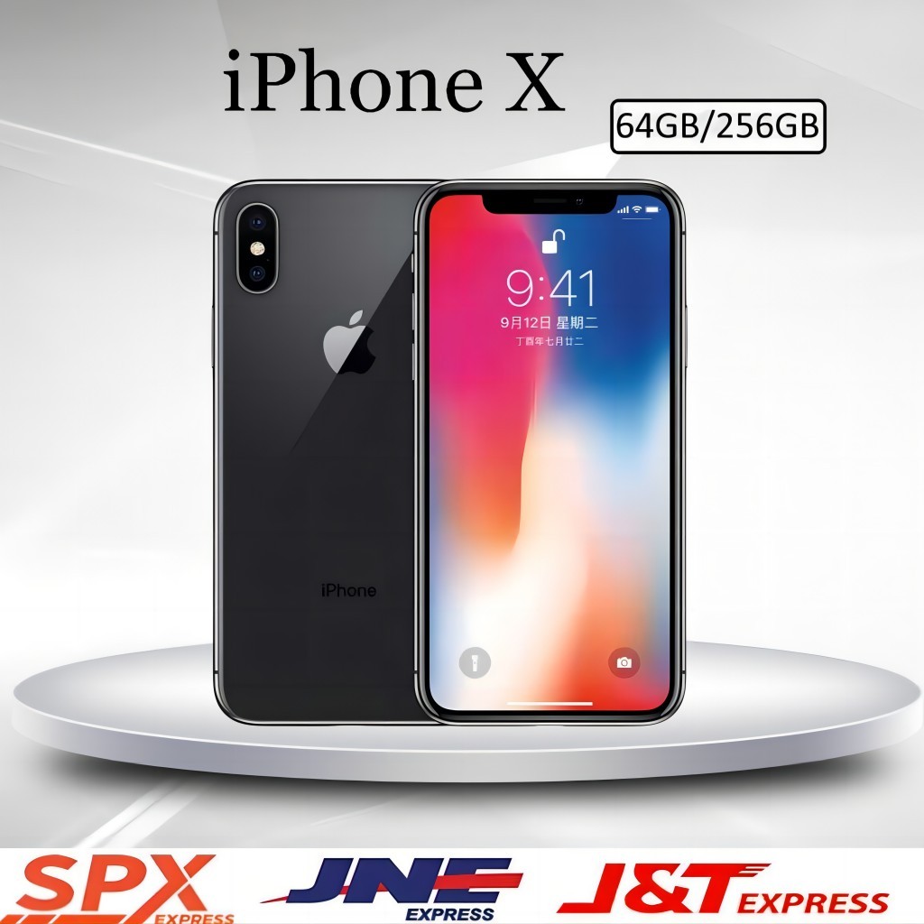 Jual Apple Iphone X 256GB/64GB ORIGINAL MULUS GOOD CONDITIONS FULLSET ...