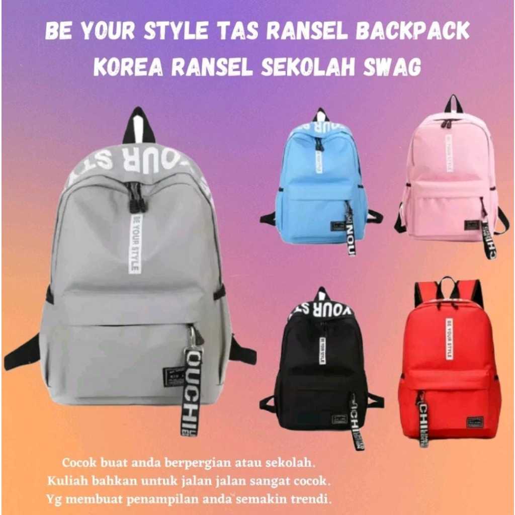 Jual Tas Ransel Mini Wanita / Tas Gendong Sekolah / Backpack Fashion ...