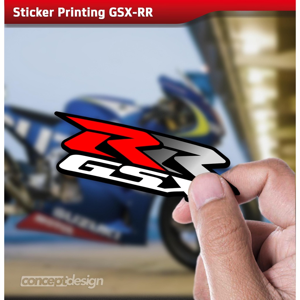Jual Sticker Printing GSX RR | Shopee Indonesia