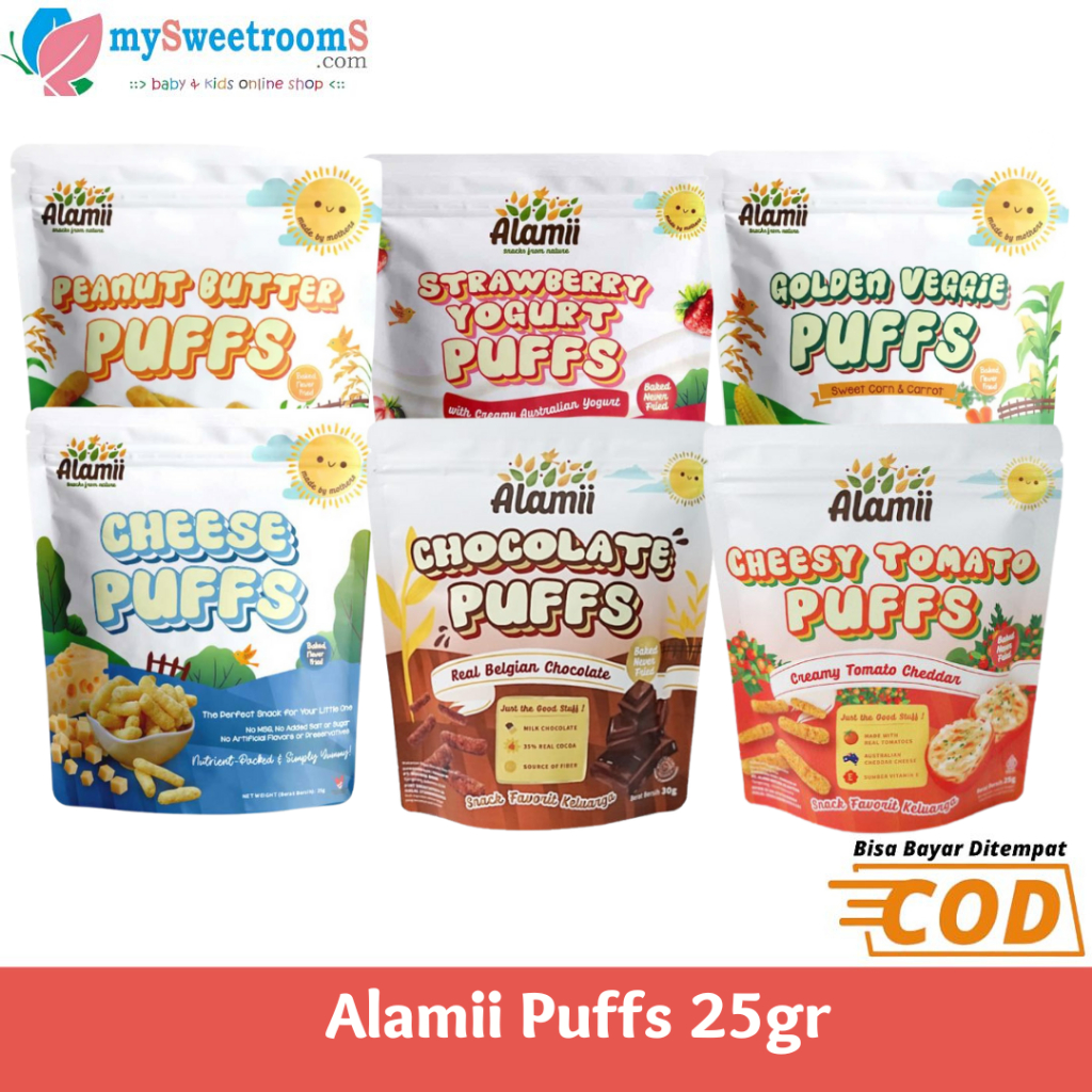 Jual Alamii Puffs Cemilan / Snack Bayi & Anak Sehat Nutrisi | Shopee ...