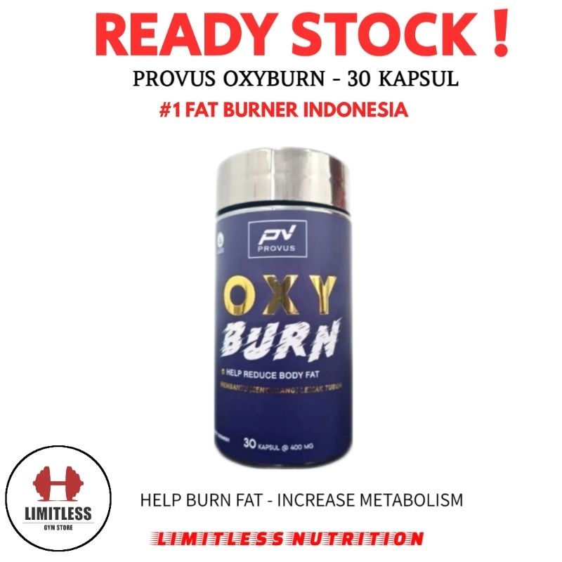 Jual PV OXYBURN FAT BURNER 30 KAPSUL Pembakar Lemak Oxy Burn Capsule ...