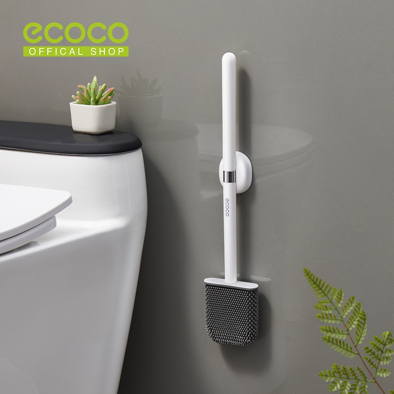 Jual ECOCO Flat Toilet Brush Sikat Toilet WC Kloset