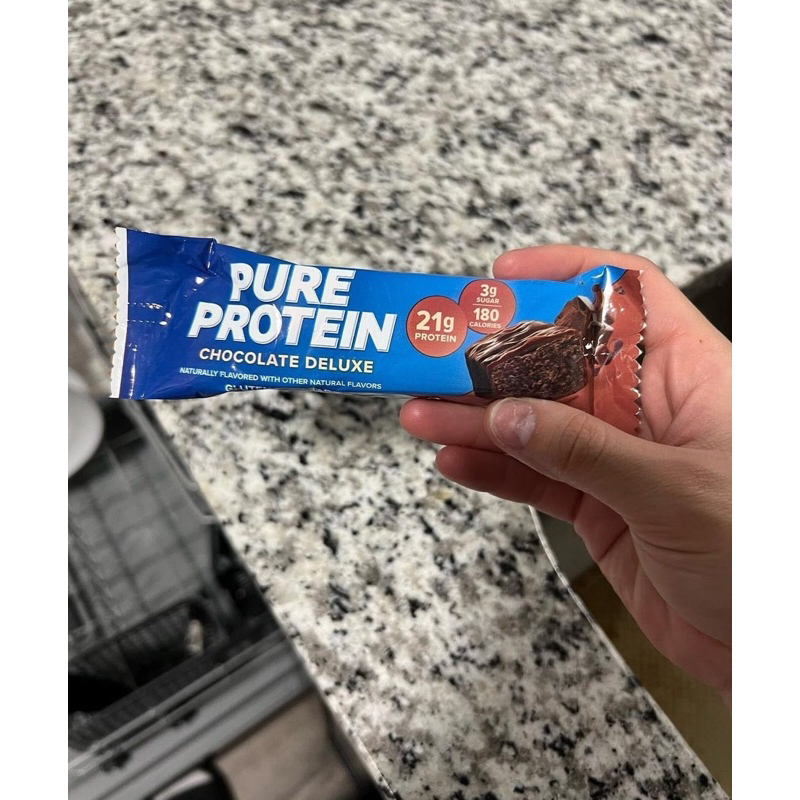 Jual Pure Protein Bar Chocolate Deluxe 50 gr (1 bar) Shopee Indonesia