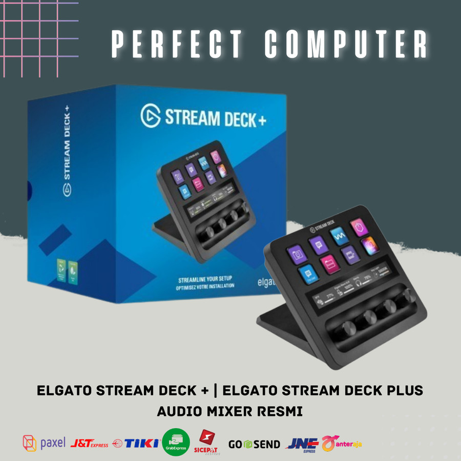 Jual Elgato Stream Deck + | Stream Deck Plus Audio Mixer RESMI | Shopee ...