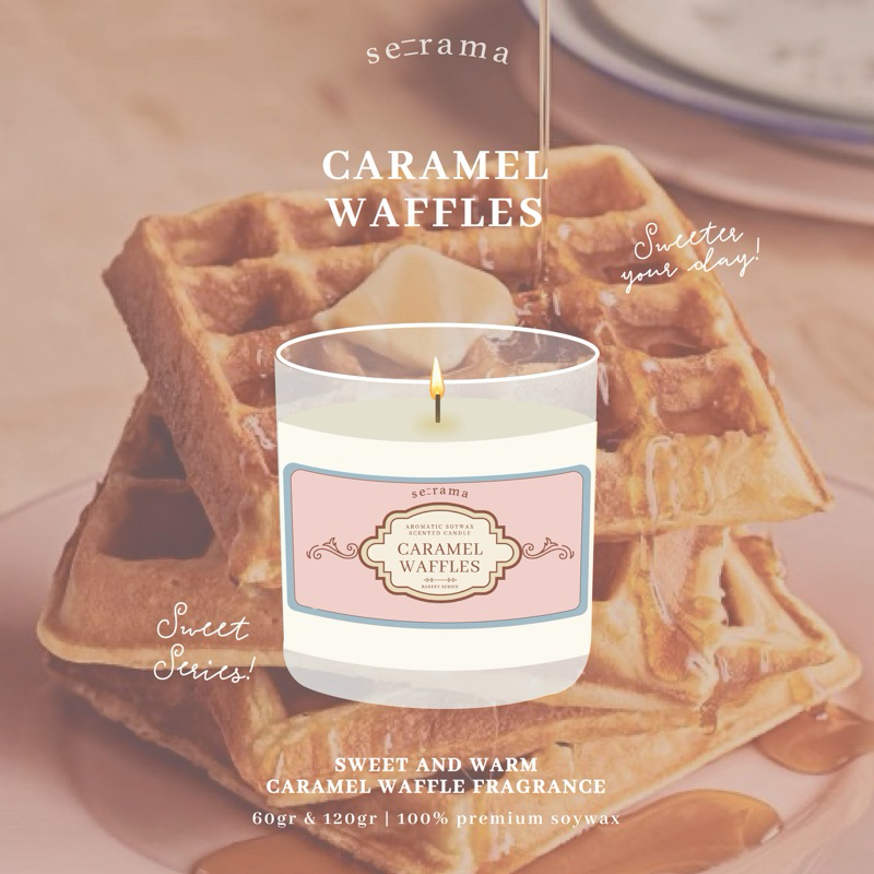 Jual Serama Scented Candle Bakery Shop Series 100 Soywax Lilin