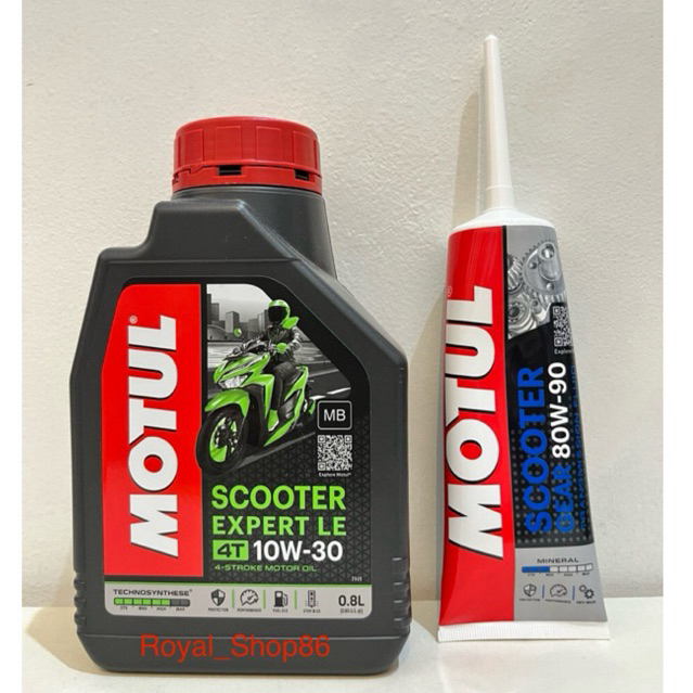 Jual Oli Motul Scooter Expert Le Matic W Ml Hijau Oli