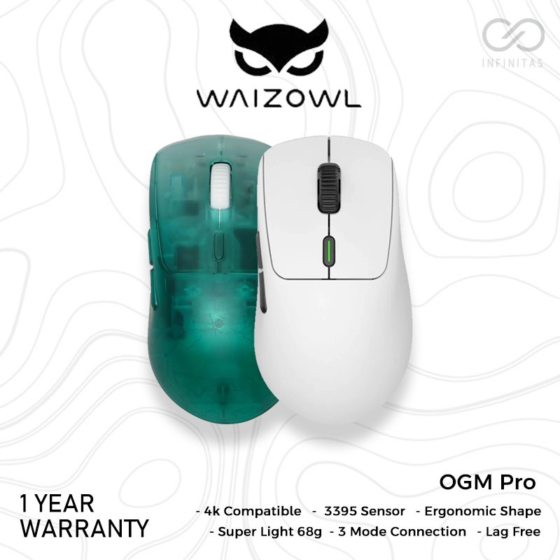 Jual Waizowl Ogm Pro 4k Three Mode Wireless Lightweight Gaming Mouse Shopee Indonesia 6184