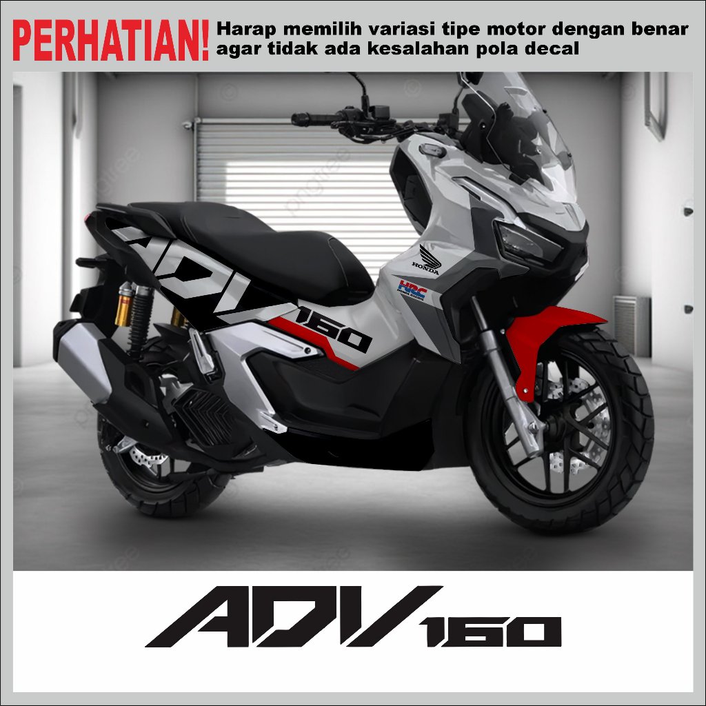 Jual decal honda ADV 160 ADV 150 full body custom sticker free design ...