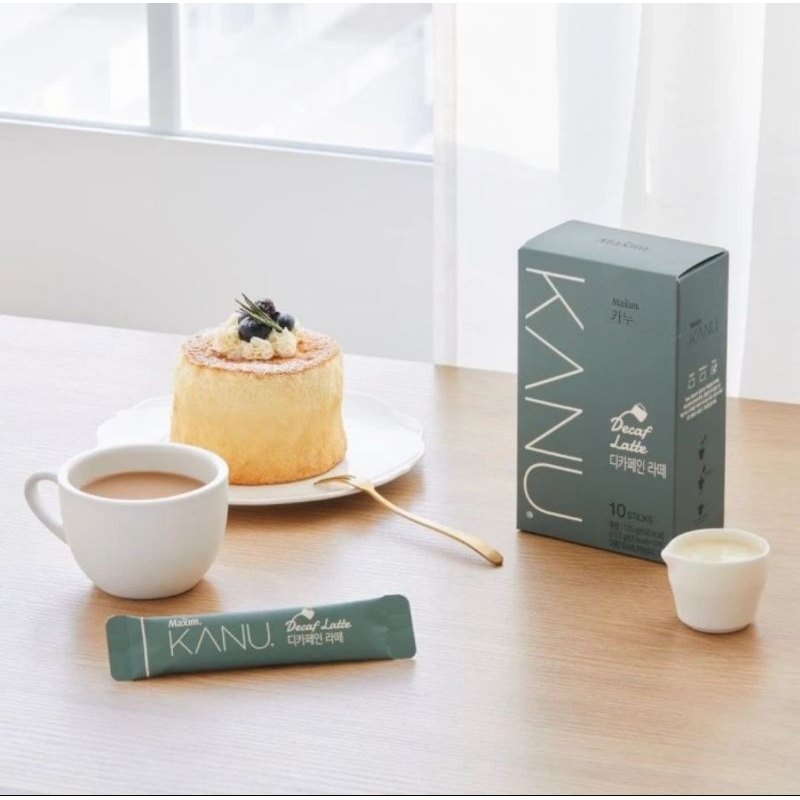 Jual (EXP TERBARU JAN 2026) Maxim Kanu Decaffeinated Latte/ Kopi Korea ...