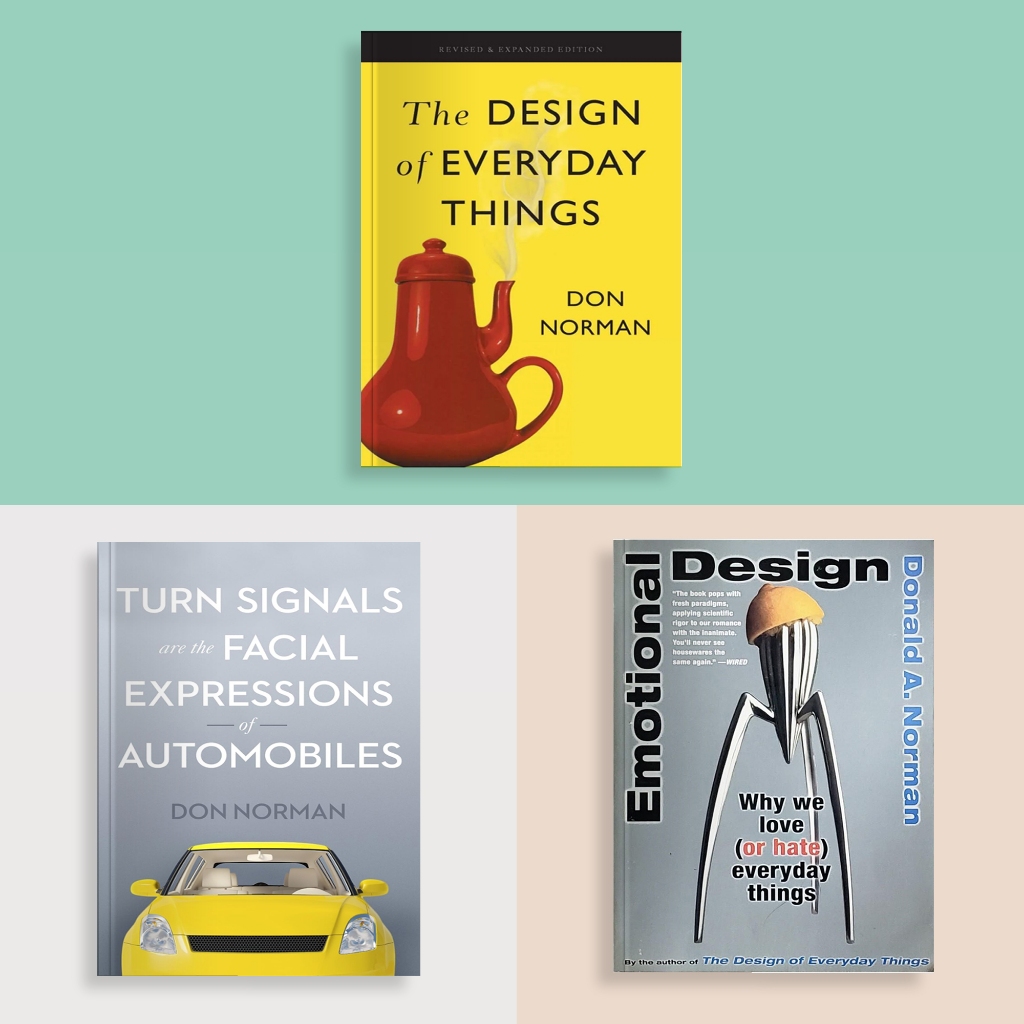 Jual 5 Books of Design Collection by Don Norman (The Design of Everyday Things, Design future